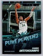 Giannis Antetokounmpo 2023 Panini Hoops Pure Players card