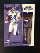 Randy Moss 2000 Playoff Contenders card