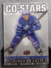 Auston Matthews, William Nylander 2025 Upper Deck Tim Hortons Co-Stars card