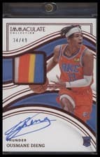 Ousmane Dieng 2022 Panini Immaculate card