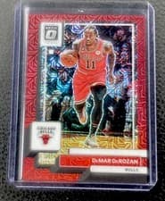 DeMar DeRozan 2022 Panini Donruss Optic card