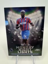 Jean-Philippe Mateta 2026 Topps Chrome Premier League Monday Night Lights card