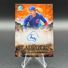 2024 Bowman Chrome Gladiators of the Diamond Autographs Fernando Cruz #GDA-FC card