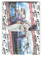 2025 Topps All Star Game Classic Swings Darryl Strawberry #CS-6 card