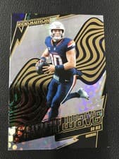 Bo Nix 2025 Panini Revolution Shock Wave card