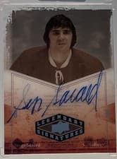2024-25 Upper Deck Clear Cut 2004-05 UD Legendary Signatures Serge Savard #LSA-SS card
