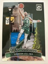 Damian Lillard 2024 Panini Donruss Optic Downtown card