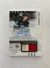 2024-25 Upper Deck Ultimate Collection Pro Threads Brandon Tanev #PT-BT card