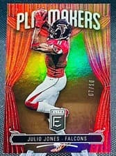 Julio Jones 2019 Panini Donruss Elite Playmakers card