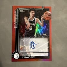 2025-26 Topps Flagship Real One Rookie Autographs Nolan Traore #TFRR-NT card
