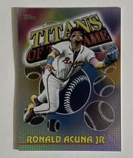2026 Topps Titans of the Game Ronald Acuña Jr. #TOG-7 card