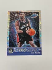 Karl Malone 2018 Panini Donruss Optic Retro Series card