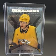 2025-26 Upper Deck Black Diamond Diamond Futures Matthew Wood #BDF-MW card