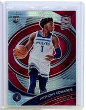 2020 Panini Spectra Anthony Edwards Variation #101