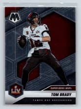 Tom Brady 2021 Panini Mosaic card
