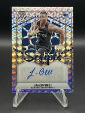 2024 Panini Mosaic Rookie Scripts Jaheim Bell #RS-JBL card