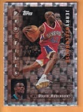 Jerry Stackhouse 1996 Topps Chrome Pro Files card