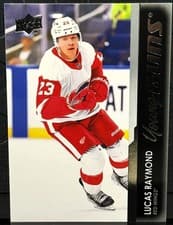Lucas Raymond 2021 Upper Deck card
