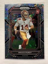Brock Purdy 2022 Panini Prizm No Huddle card