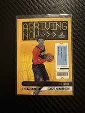 Scoot Henderson 2023 Panini Hoops Arriving Now card