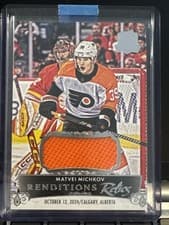 2024-25 Upper Deck The Cup Rendition Relics Matvei Michkov #RR-MM