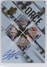 2024-25 SPx Force Autograph Parallel Ilya Sorokin #SF-VSBS card