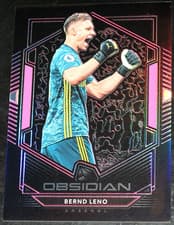 Bernd Leno 2019 Panini Obsidian card