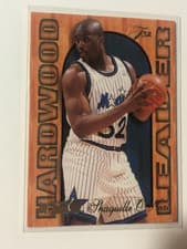 Shaquille O'Neal 1995 Fleer Flair Hardwood Leaders card