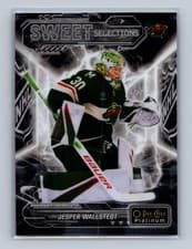 2024-25 O-Pee-Chee Platinum Sweet Selections Jesper Wallstedt #SS-5 card