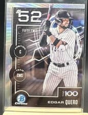 2025 Bowman Bowman Scouts Top 100 Edgar Quero #BTP-52 card