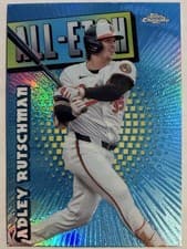 2025 Topps Chrome Logofractor Edition All-Etch Adley Rutschman #CAE-6 card