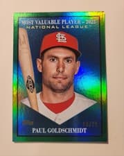 2025 Topps Update Most Valuable Paul Goldschmidt #MV-4 card