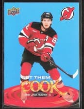 2025-26 Upper Deck Let Them Cook Jack Hughes #LTC-2 card