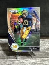 Tom Brady 2021 Panini Prizm Draft Picks card