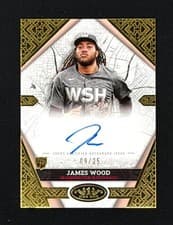 2025 Topps Tier One City Connect Signatures James Wood #CCS-JW card