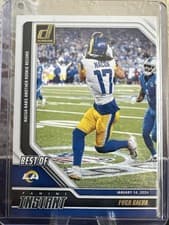 Puka Nacua 2024 Donruss Best of Panini Instant card
