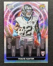 2025 Topps Cosmic Chrome Supernova Travis Hunter #SPN-10 card