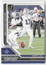 Brandon Aubrey 2024 Donruss Best of Panini Instant card