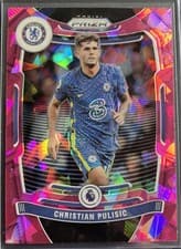 Christian Pulisic 2021 Panini Prizm Premier League card