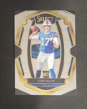 Josh Allen 2018 Panini Select card