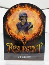 2025 Panini Phoenix Resurgent Snow Globe J.J. McCarthy #16 card