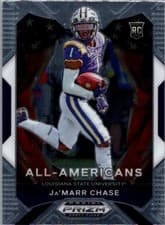 Ja'Marr Chase 2021 Panini Prizm Draft Picks card
