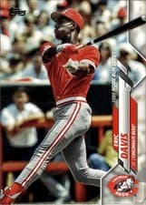 Eric Davis 2020 Topps Update card