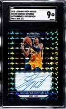 Donovan Mitchell 2018 Panini Prizm Mosaic Autographs card