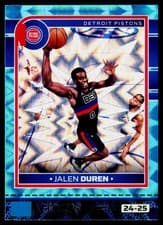 2024-25 Hoops Base Set Jalen Duren #177 card