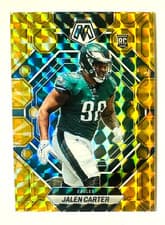 Jalen Carter 2023 Panini Mosaic card