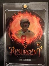 2025 Panini Phoenix Resurgent Snow Globe Emeka Egbuka #23 card