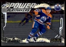 2024-25 O-Pee-Chee Platinum Power Playmakers Leon Draisaitl #PM-14 card