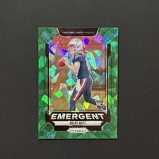 Drake Maye 2024 Panini Prizm Emergent card