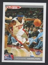 Richard Hamilton 2004-05 Topps Total Base Set card